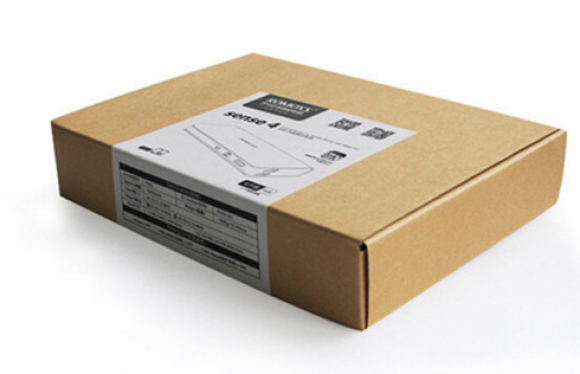 雙面淺牛卡紙打造羅巴仕電源牛皮紙包裝